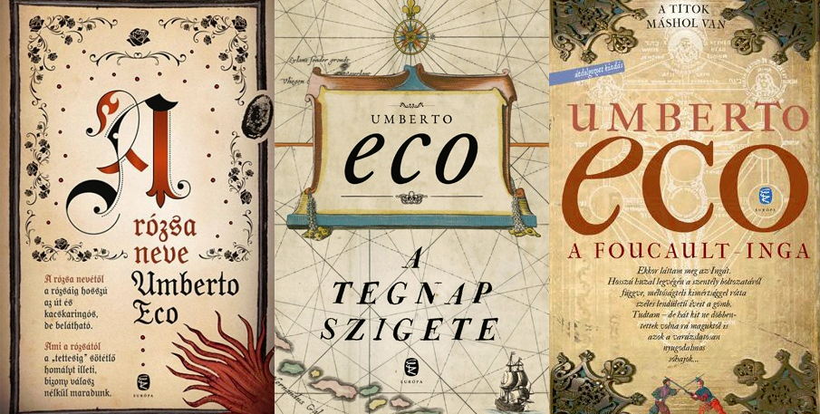 90 éve született Umberto Eco (1932–2016) olasz író, szemiotikus, irodalomkritikus és filozófus, a modern európai kultúra nagy irodalmára