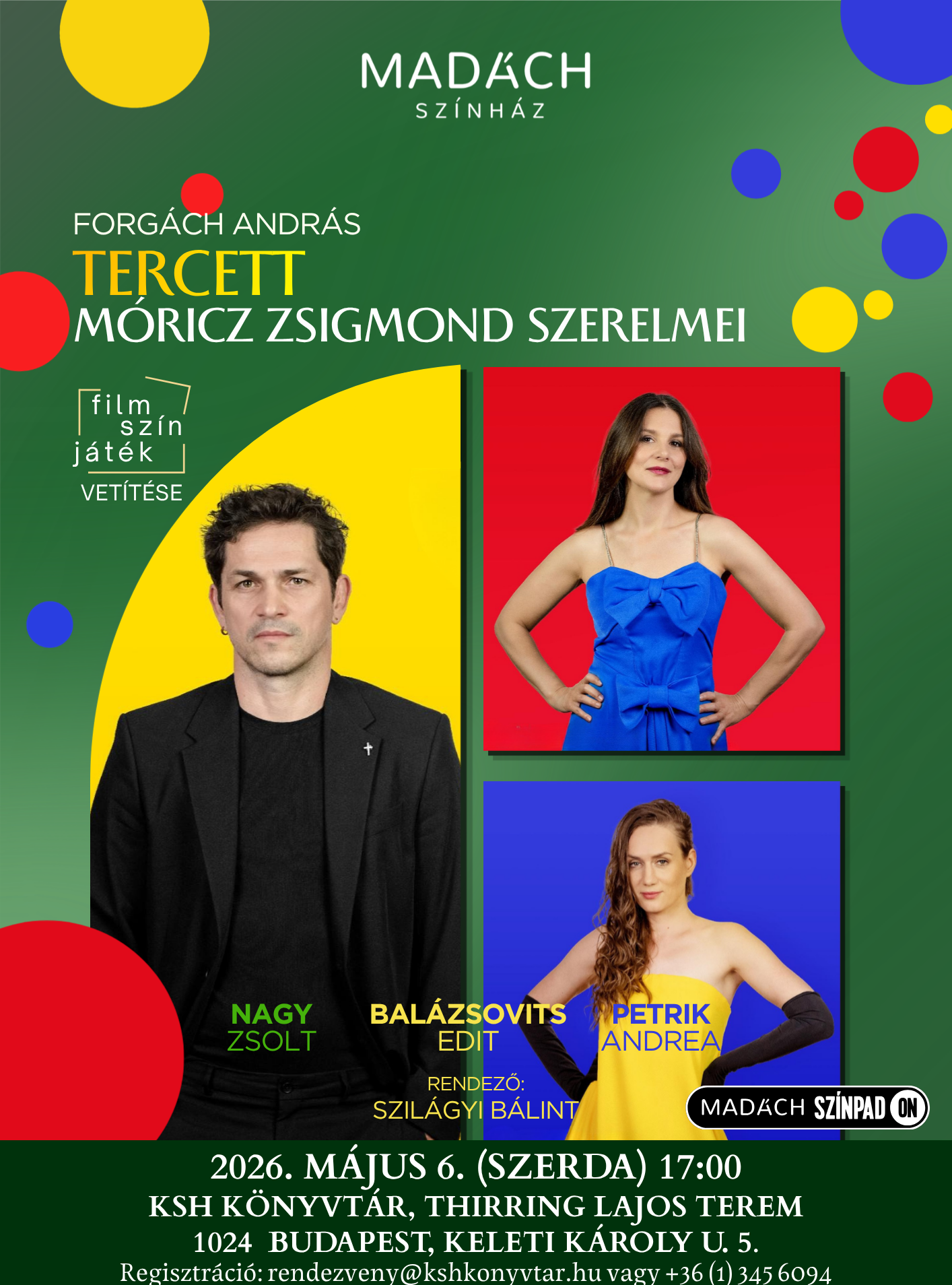 Film-szín-játék: Tercett – Móricz Zsigmond szerelmei