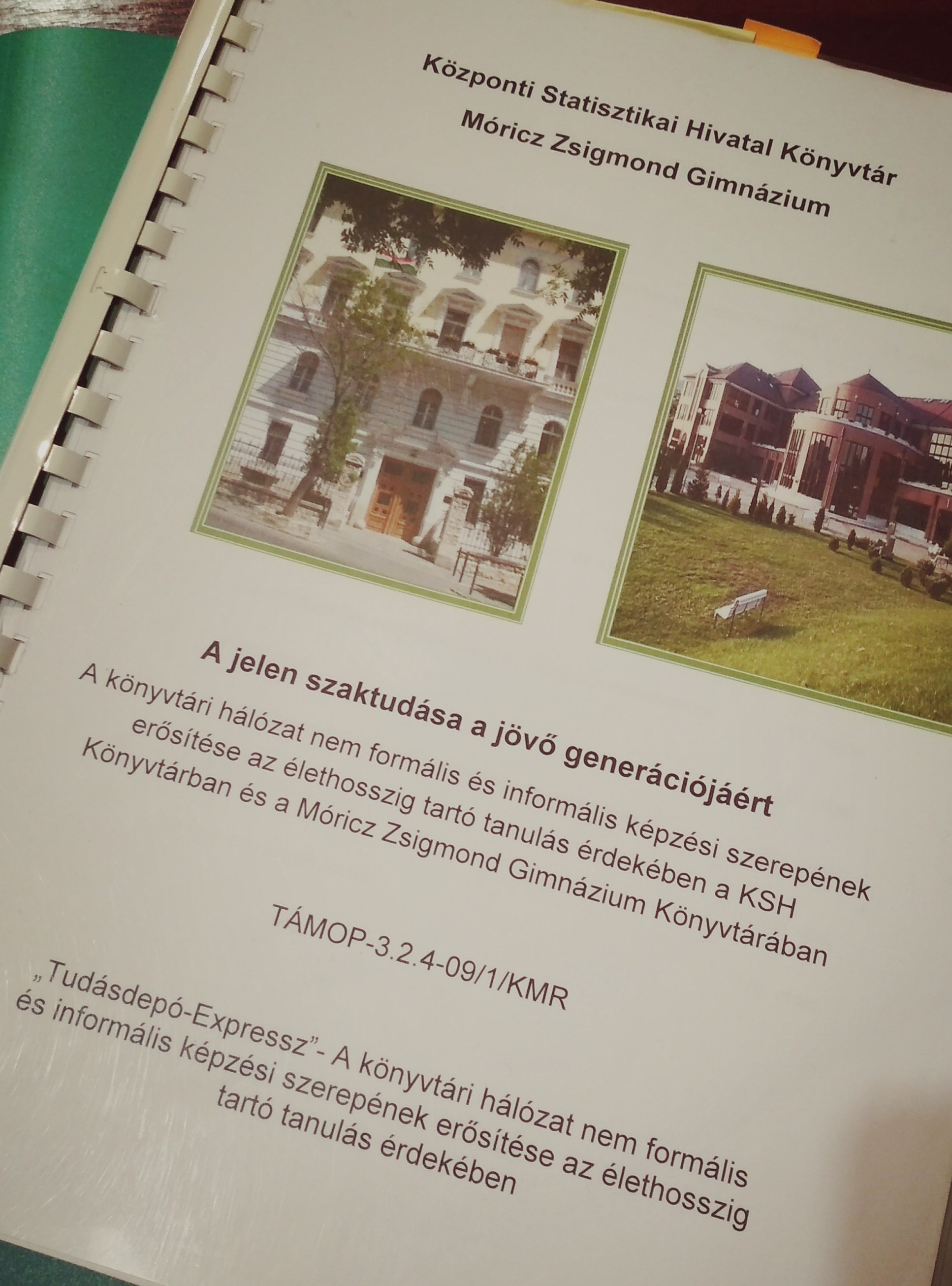 A jelen szaktudása a jövő generációjáért, 2010–2011