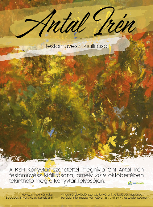 Kiállítás a KSH Könyvtárban