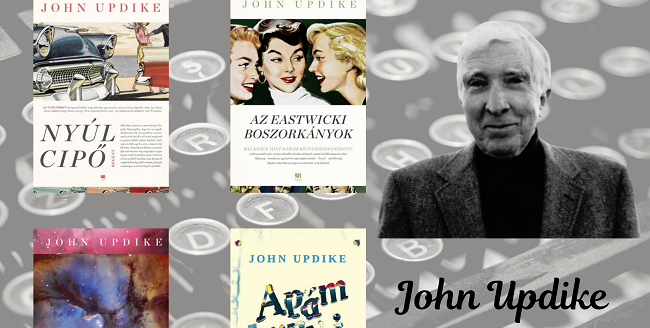 90 éve született John Hoyer Updike (1932–2009) amerikai író, költő, esszéista, a kortárs amerikai próza egyik meghatározó alakj