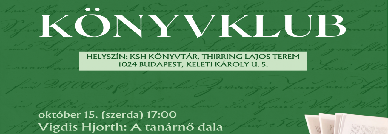 Könyvklub októberben